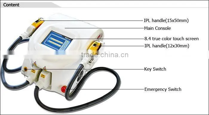 Hot promotion Big sale 2 IN 1 bodilite ipl equipment with CE