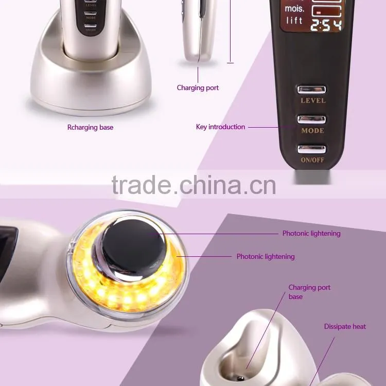 Handheld facial SPA galvanic salon beauty equipment