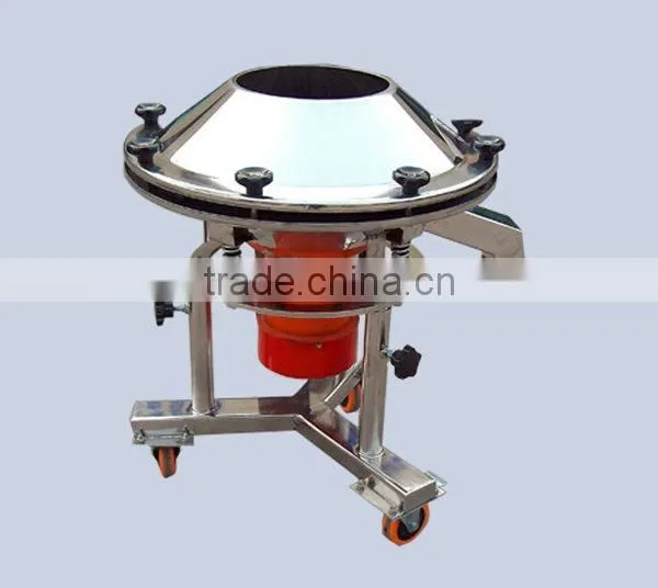 movable design high frequency stainless steel vibrating sieve