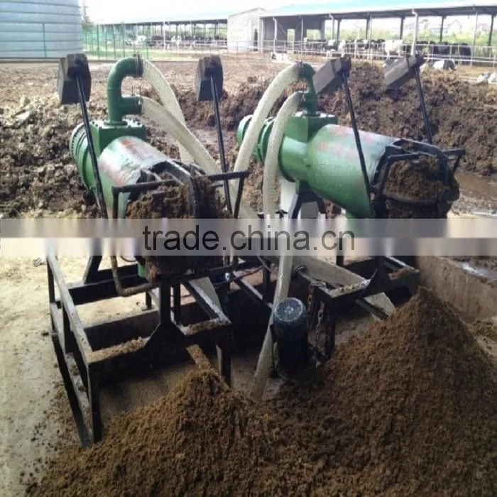 WT series cow dung dewater manure dry machine