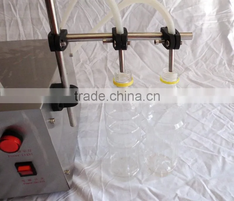 Electric High accuracy Small Dose 10ml double nozzle liquid Smoking Oil filling machine