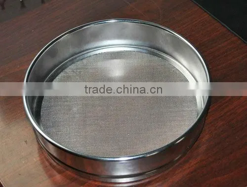 Stainless Steel Test Sifter,Double Layers Frame