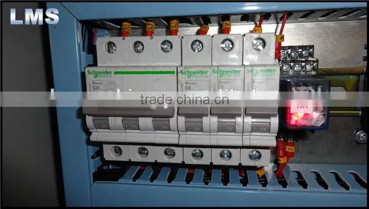 LMS W11 hydraulic metal sheet 3 roller bending machine