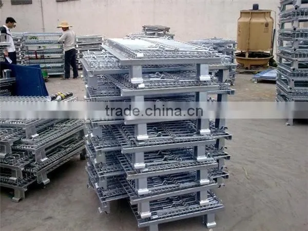 Foldable Steel Wire Container
