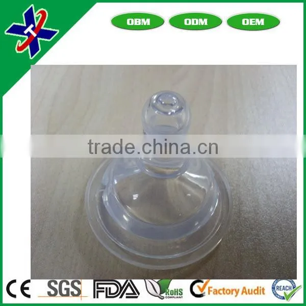 Custom design High Quality Eco-friendly Silicon Baby Nipples,Wholesale Baby bottle products