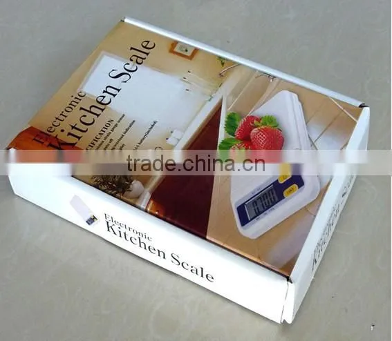 2013 New LED Digital Fashion Household electronic kitchen scale 3KG/0.5G N