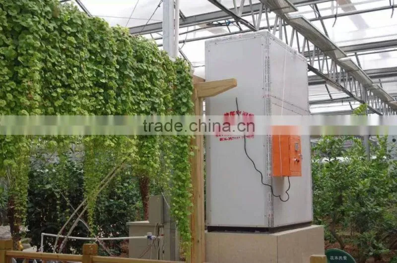 industrial air heaters in chicken farm