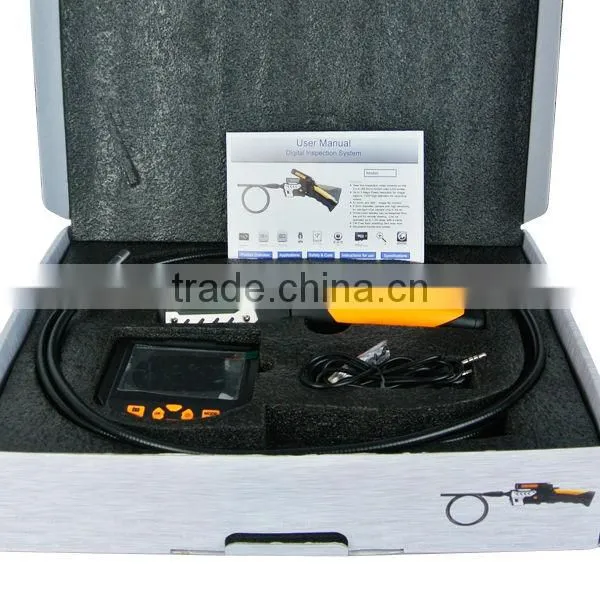 3.5" Detachable LCD Video Inspection Camera Borescope/ Endoscope SnakeScope 8.2mm diameter + 3M Cable + 2GB MicroSD card