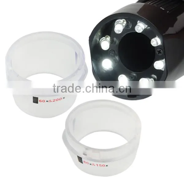 Portable 1.3MP 10x - 200x USB Digital Microscope w/ Measurement Function