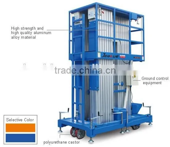 Factory price 10m - 14m Aluminum Aerial Work platform