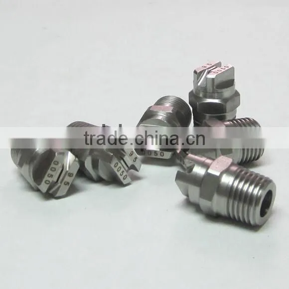 very small flow flat fan nozzle