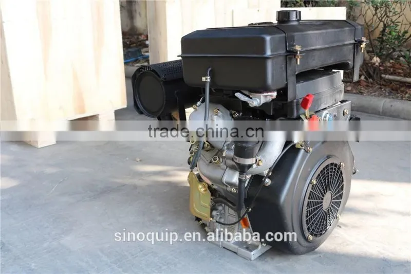 Model SV840F Electric Start Air-cooled 20hp v-twin air cooled diesel engine