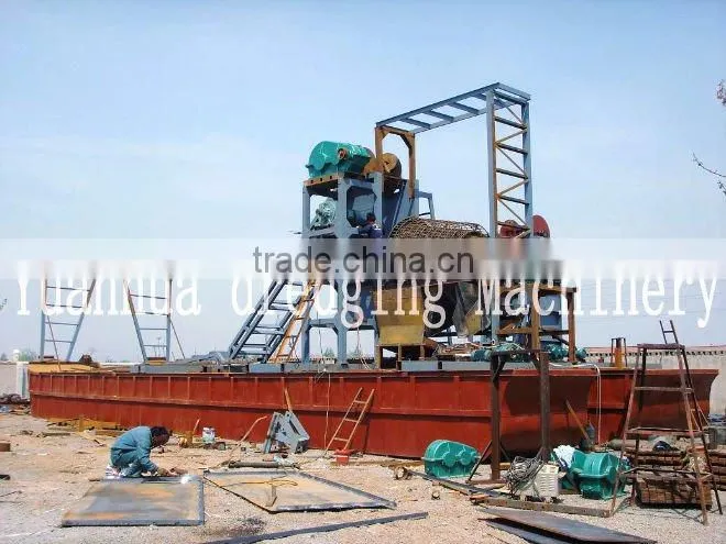 Bucket chain sand dredgers , china mining machine