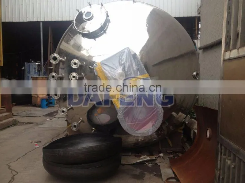 5000L half coil jacket the Reconcile kettle