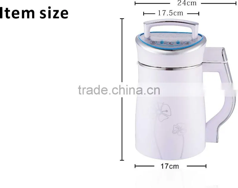 Automatic Multi-functional Electric Soybean Milk Maker/machine