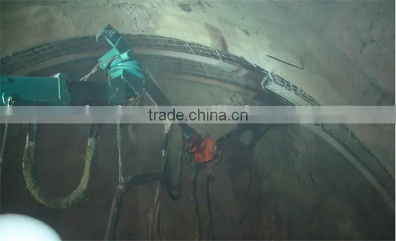 HSC-3016 30m3/h tunnel application concrete spray system with robotic arm shotcrete machine