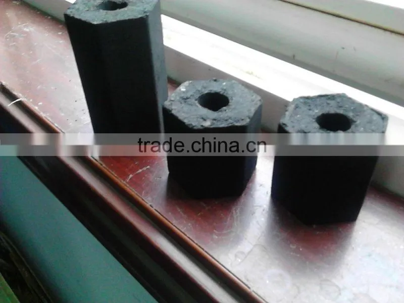 Long Burning Smokeless hexagon briquette charcoal machine