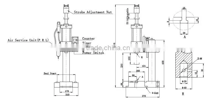 Dongguan JULY new style heat manual powder hand press machine