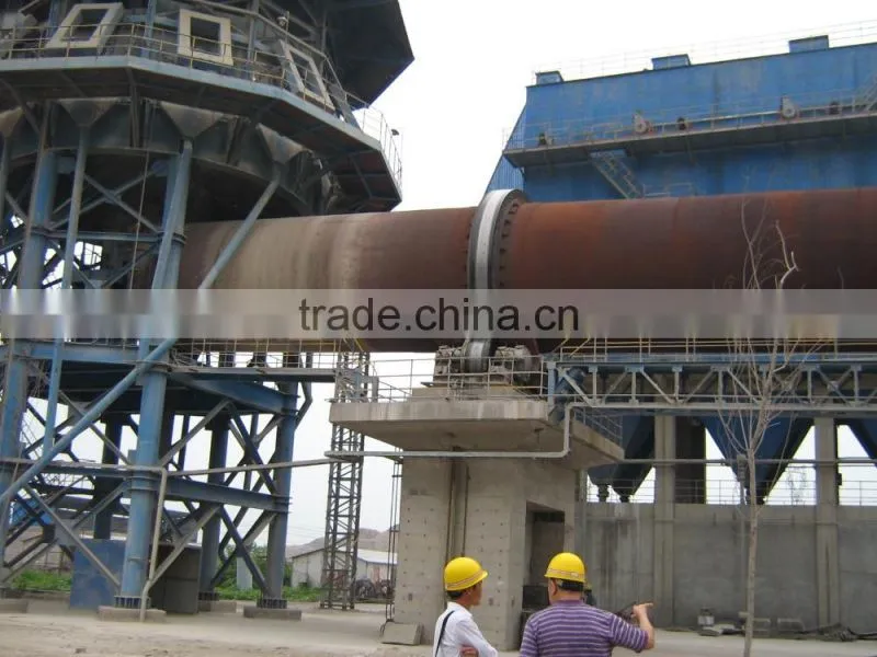Cement production line, cement plant, cement producing equipment in cement factory construction project
