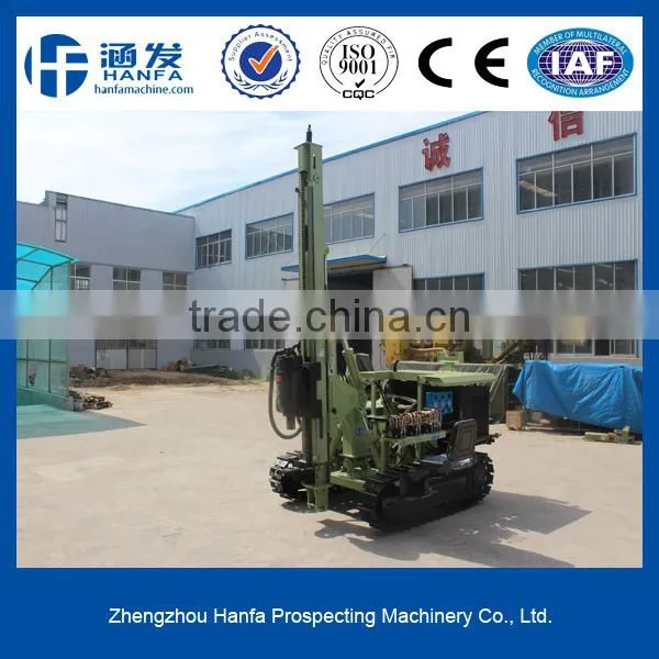 CE certificate!!perfect drill rig,high efficent!!! HF130Y crawler hydraulic DTH drilling machine