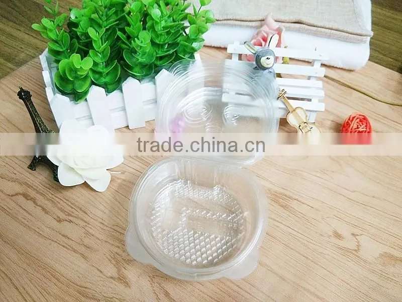 Lovely small animal shape plastic sponge cake containers