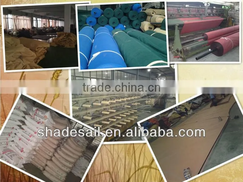3*50m PE coated Cheap durable100% HDPE waterproof shade net