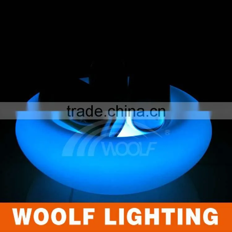 modern glowing outdoor led pot lights