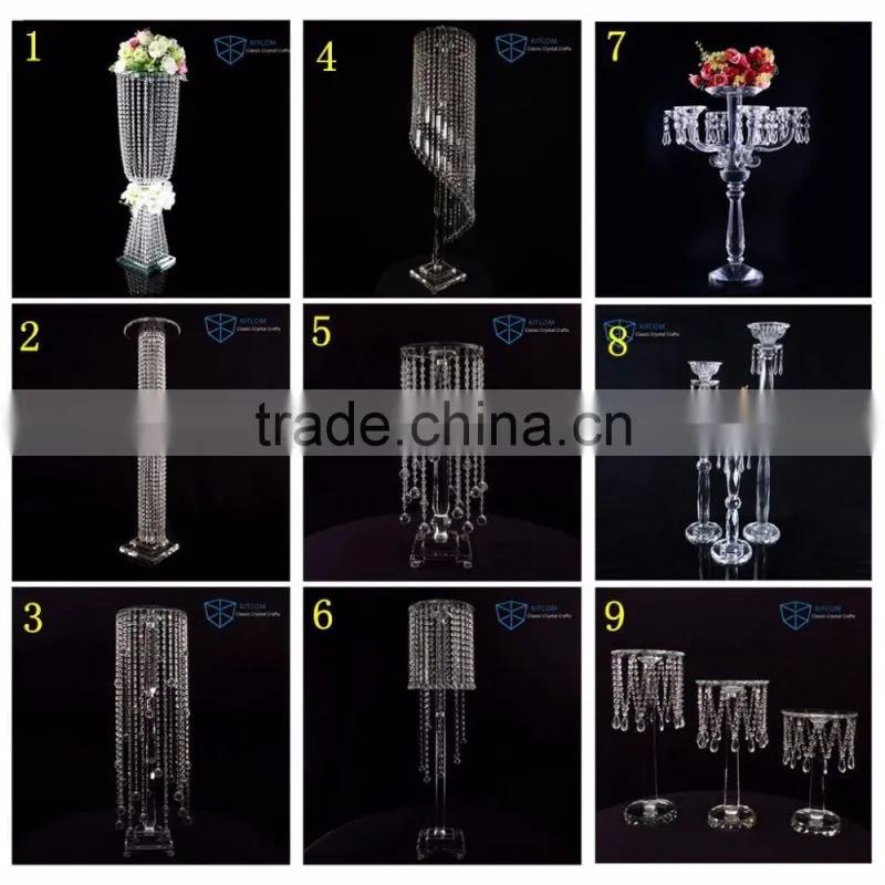 crystal wedding table centerpieces for wedding table