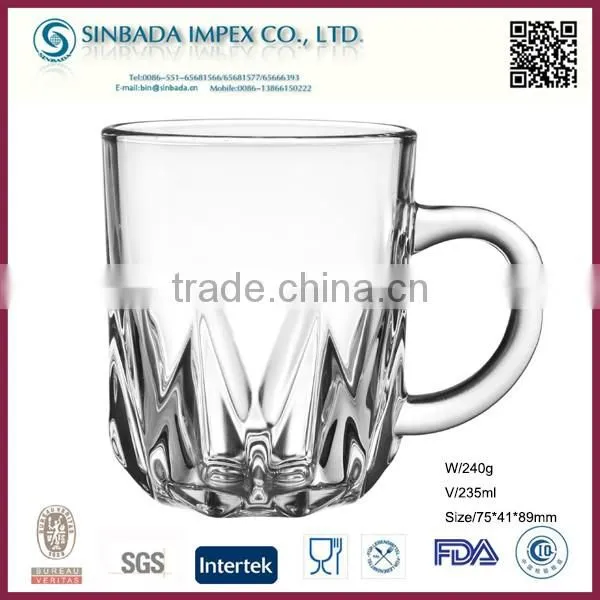 SGS Level KTZB04, wholesale small lids custom glass coffee mug