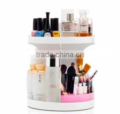 Stand Plastic Makeup Cosmetic Organizer Display Stand Holder Box, Seven-tire