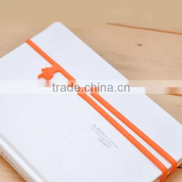 Hot Promotionl Gift Silicone Finger Elastic Bookmark,Silicone Bookmark