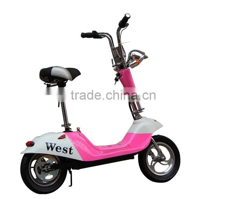 New Arrival Unique Prince Head Dolphin Electric Scooter With Seat, Mini Folding Electric Scooter For Adult/Student