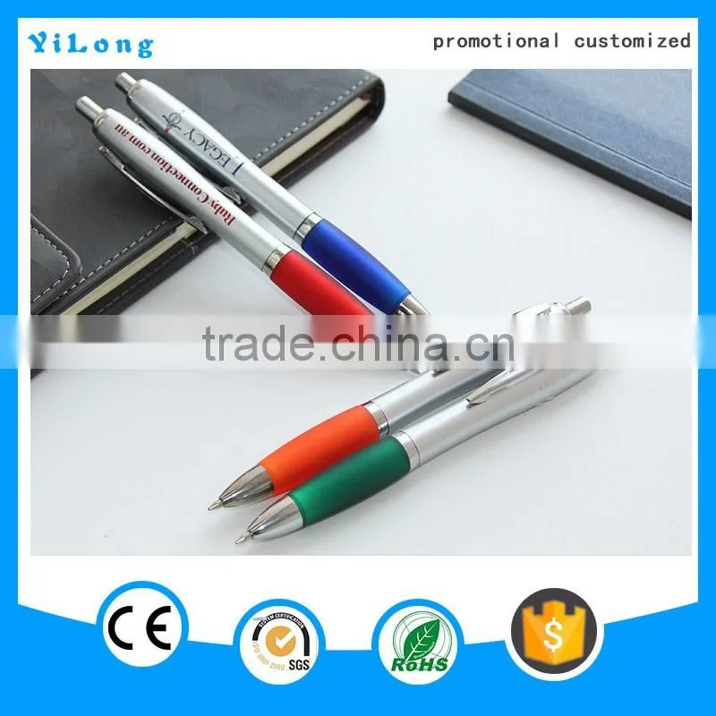 High quality crystal metal ball point pen ball point pens slim ballpoint pens advertising ballpoint pen ball pen with large clip