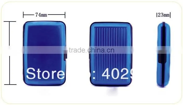 Supply fashion Waterproof and antimagnetic card bag / card box