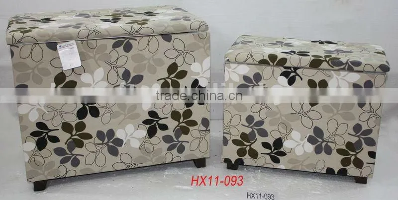 Storage seat stool sets
