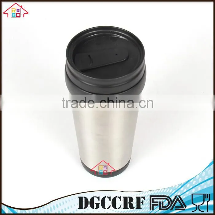 NBRSC double wall vacuum stainless steel tumbler, insulated stainless steel vacuum mug, sealed stainless steel water bottle