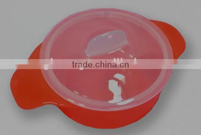 New Produck Ice Cream Plastic Bowl With Spoon And Lid For Kid