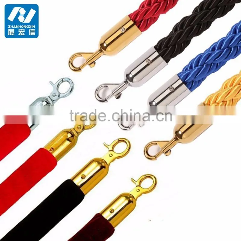 Crowd Control Equipment, Metal Rope Stanchion For Sale