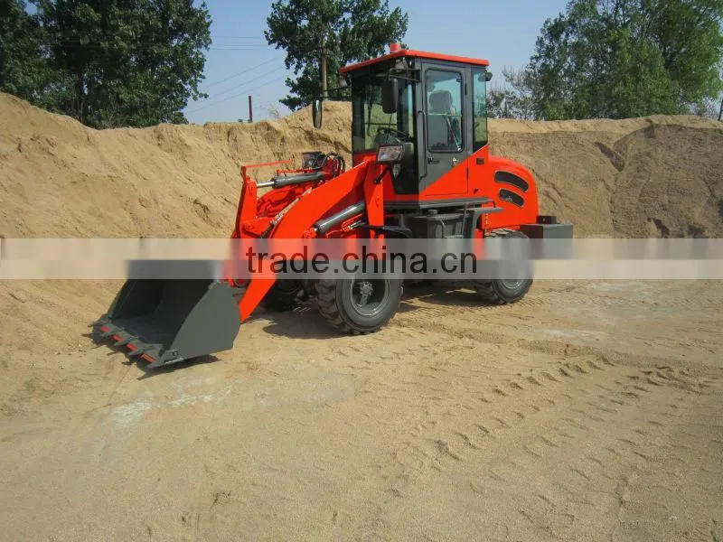 2015 new type Radlader ZL10 small loader with CE hot sale in Europe