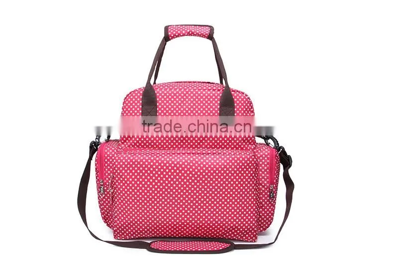 Fashion multi-function changing diaper backpack bag