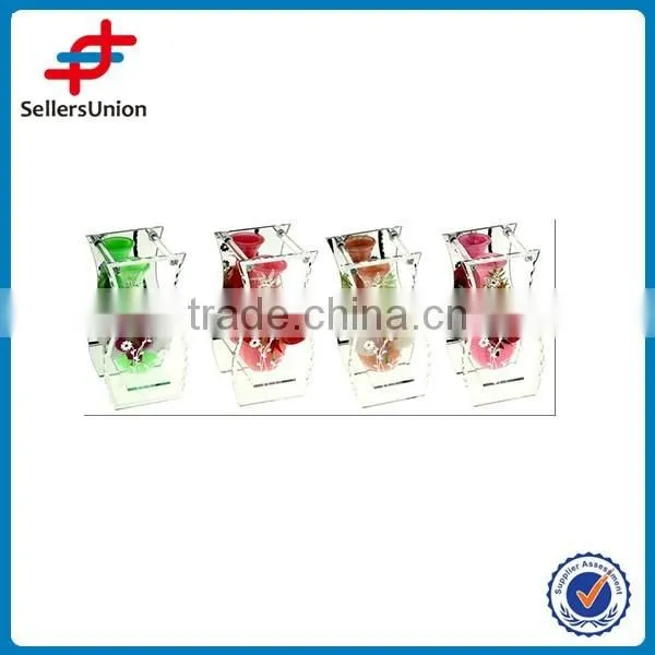glass flower vase