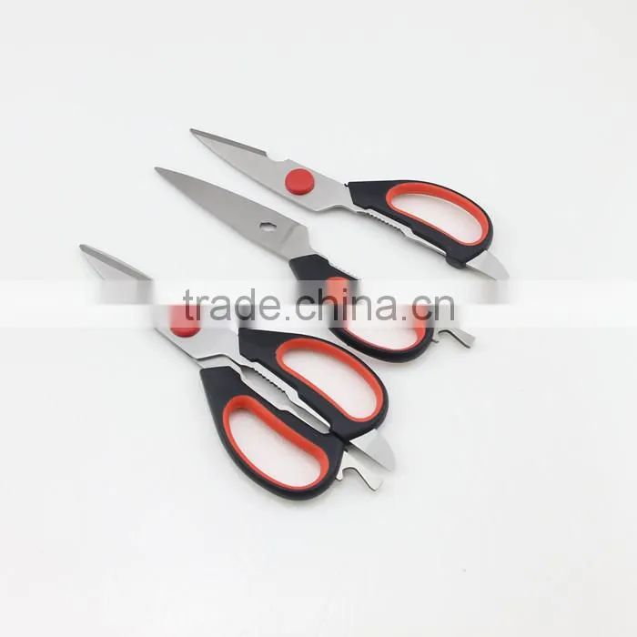 Heavy Duty Poultry Scissors Multifunction Kitchen Scissors With Soft Rubber Grips