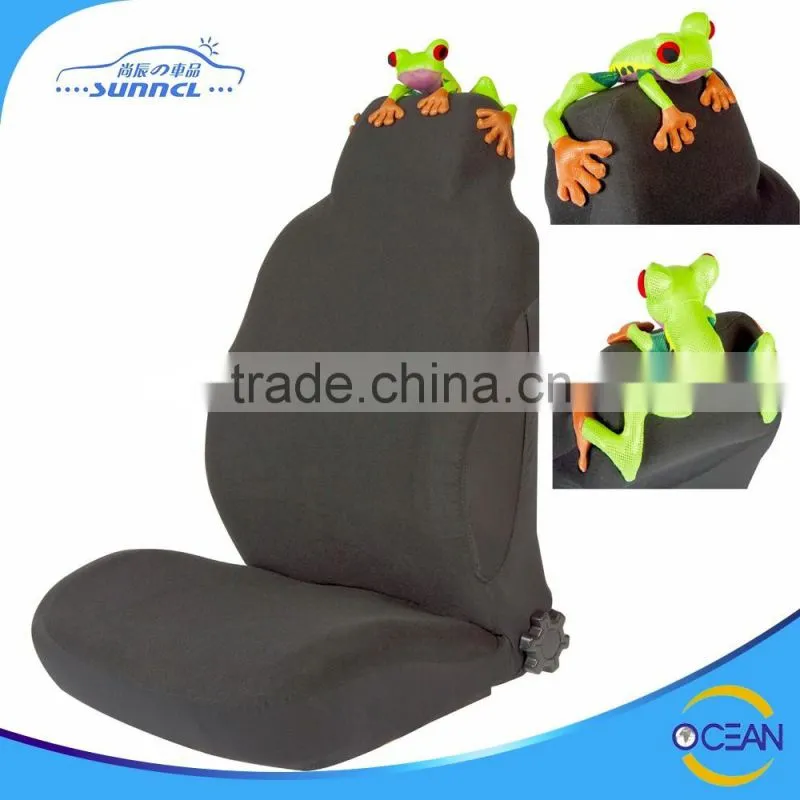 1pc Set Single Front Seat Frog Design Japanese Anime Car Seat Cover