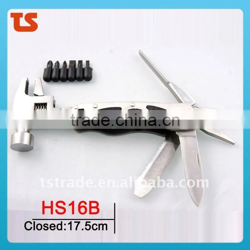 Hot Sell HS13A Hand tool and hardware multi tool promotion tool multi hammer