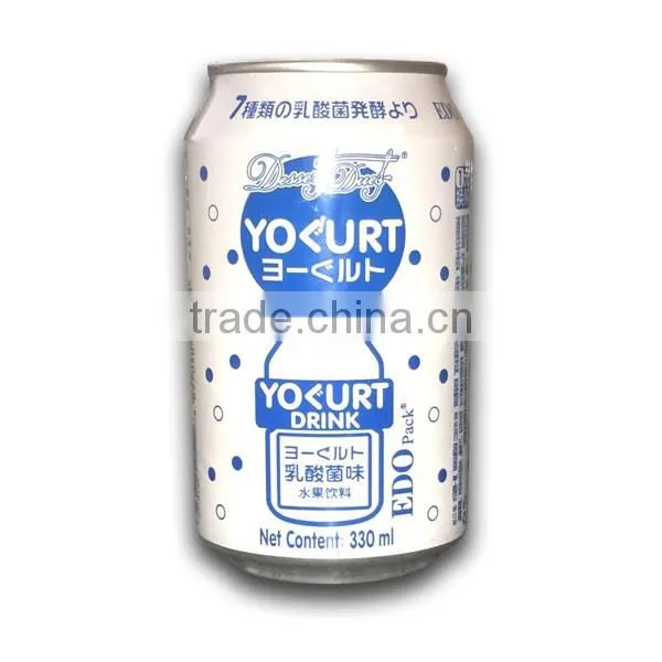 Latest 330mL Canned Carbonated Yogurt Drink