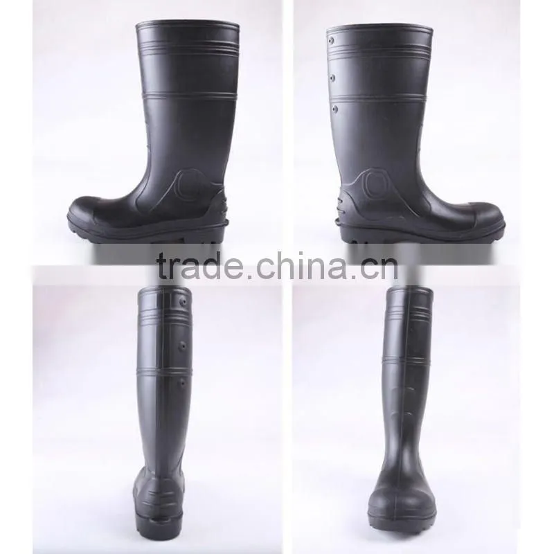 steel toe cap industrial safety boots for industry and mine