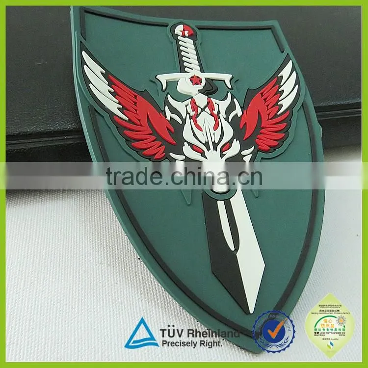 Wholesale custom Rubik's cube shape patch iron on clothing