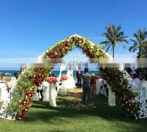 ox horn arched door , wedding/birthday/party /festival flowers &wreaths type prettly engraved door