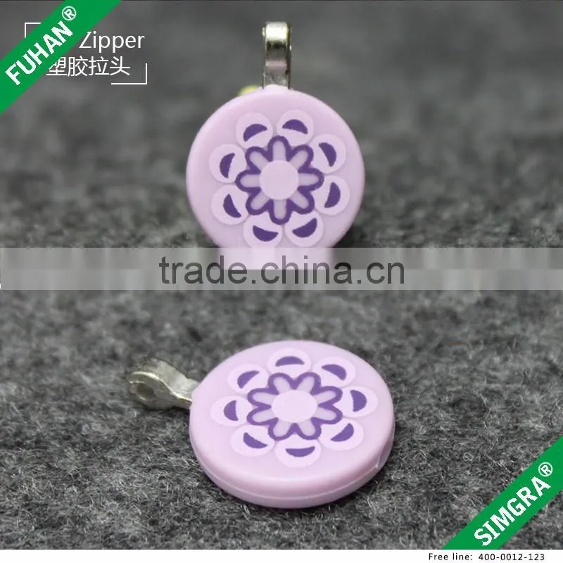Popular High-end Cartoon Design Children Clothing Plastic Zipper Sliders