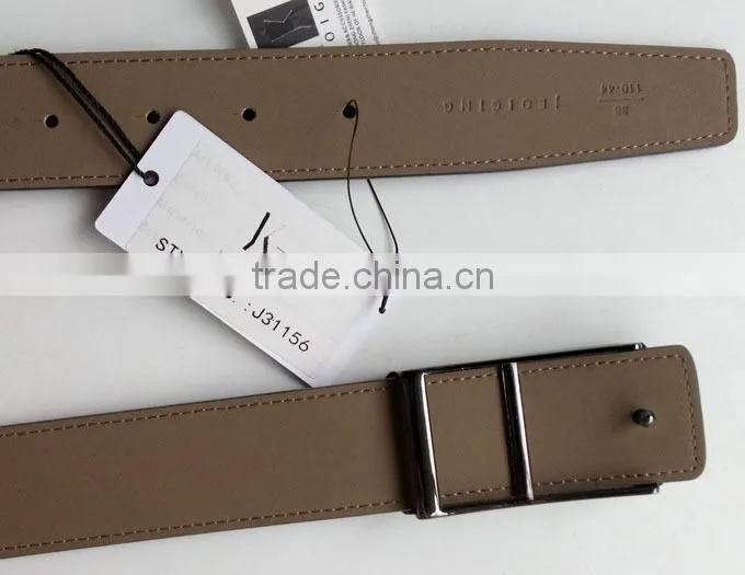 J31156 belt supplier plate buckle belt for man besiness belts set gifts for man